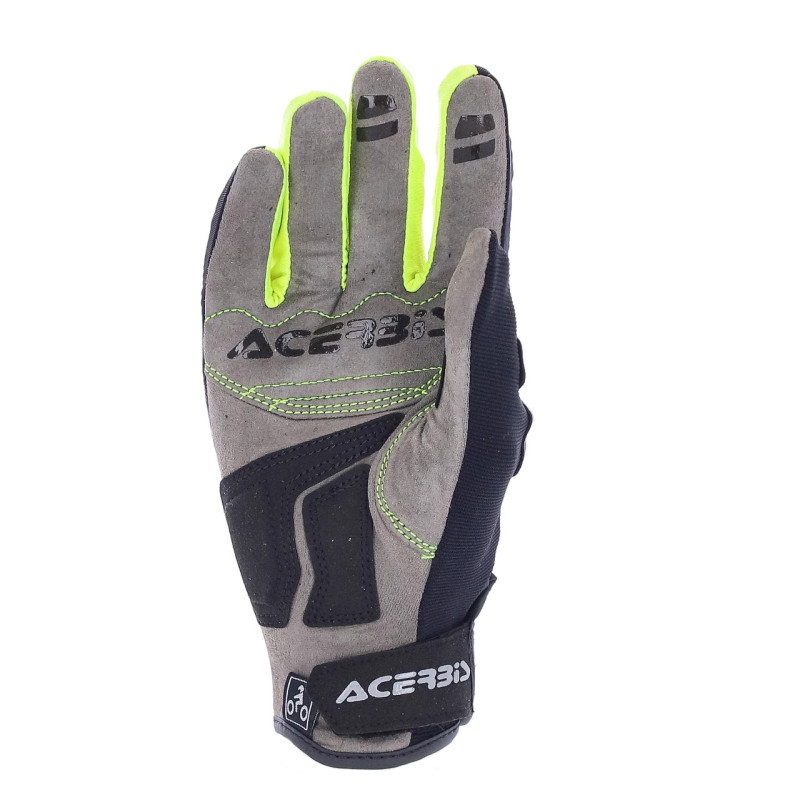 Acerbis 248496301 Carbon G 3 Handschuh – Größe XL, Gelb/schwarz, Für Motorradfahrer