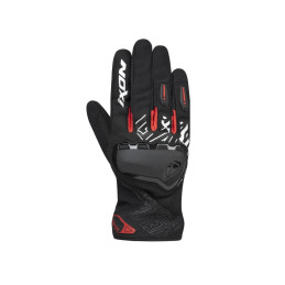 Ixon Gants Gravel Noir-Rouge