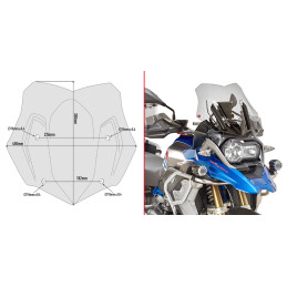 Givi D5124B Smoked Specific...