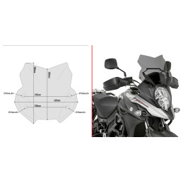 Givi D3112B Smoked Specific...
