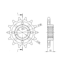 Sprocket Step 520 Z 17...