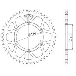 Aluminum Crown Pitch 520 Z...