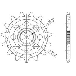 Sprocket Step 520 Z 13...