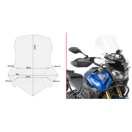 Pare brise transparent Givi...