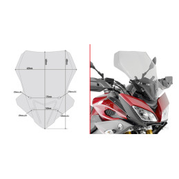 Specific Givi D2122S Smoked...