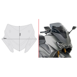 Givi D2147B Écran fumé...